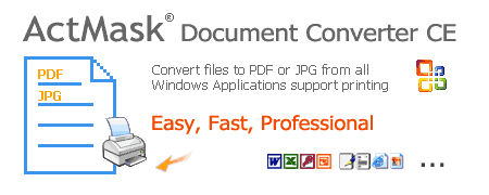 ActMask Document Converter CE Screenshot