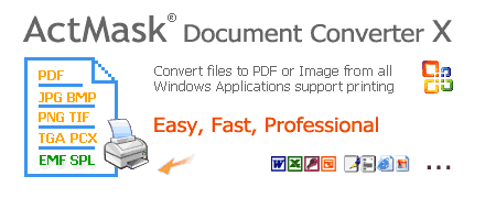 ActMask Document Converter X Screenshot