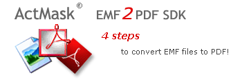 Screenshot for ActMask EMF2PDF SDK 3.035