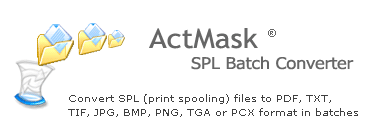 ActMask SPL (Spool) Batch Converter screenshot