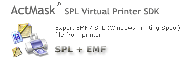 ActMask .SPL (Spool) Virtual Printer SDK screenshot